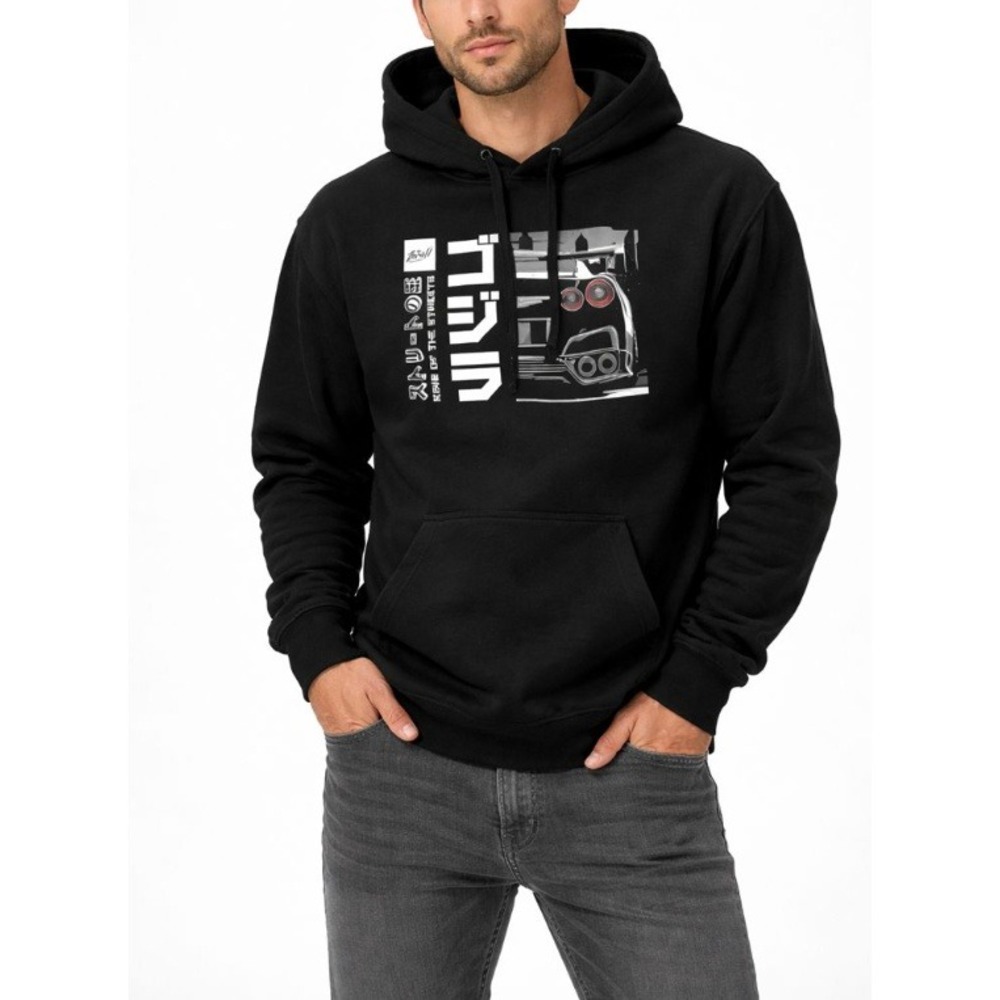 Independent Trading Co Men's Black Graphic Pullover Hoodie NWOT Size M
